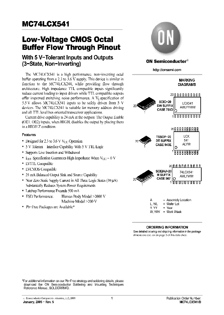 MC74LCX54105_748534.PDF Datasheet