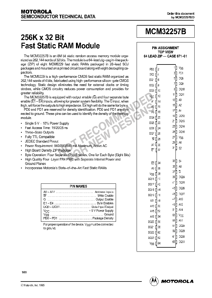 MCM32257B_819290.PDF Datasheet