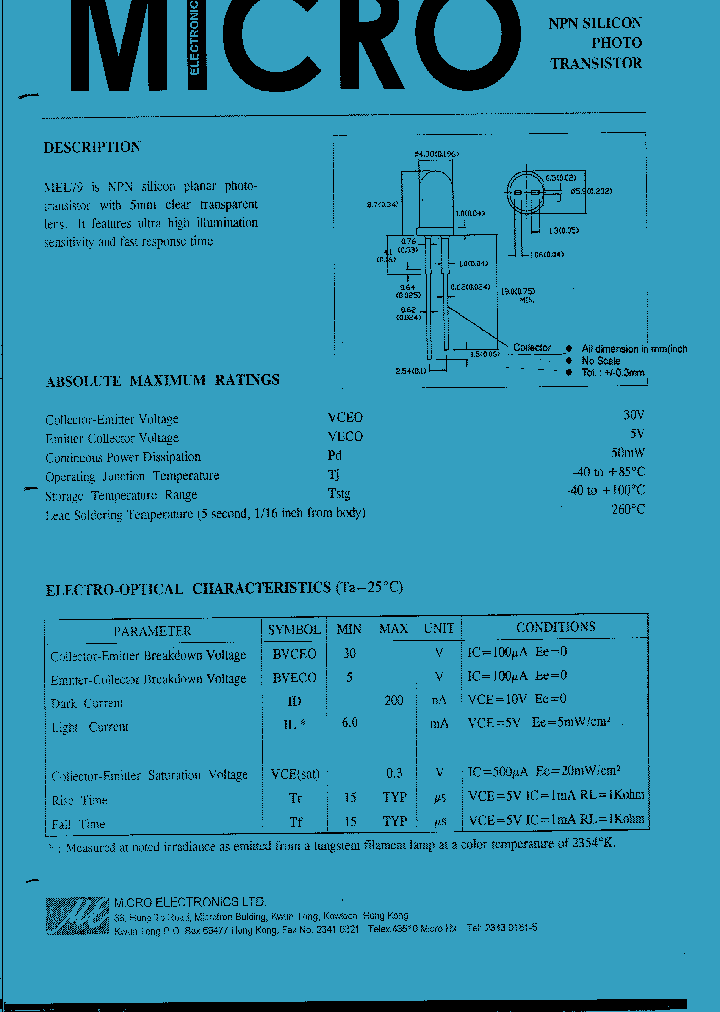 MEL79_839355.PDF Datasheet