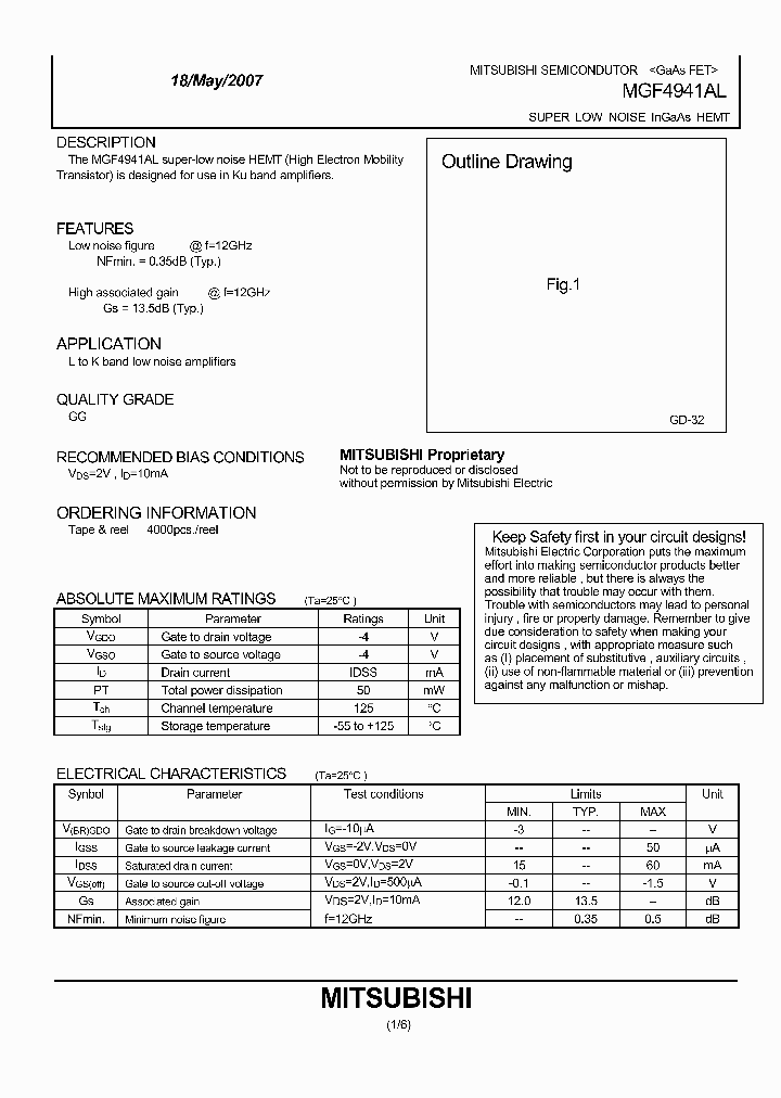 MGF4941AL_776036.PDF Datasheet