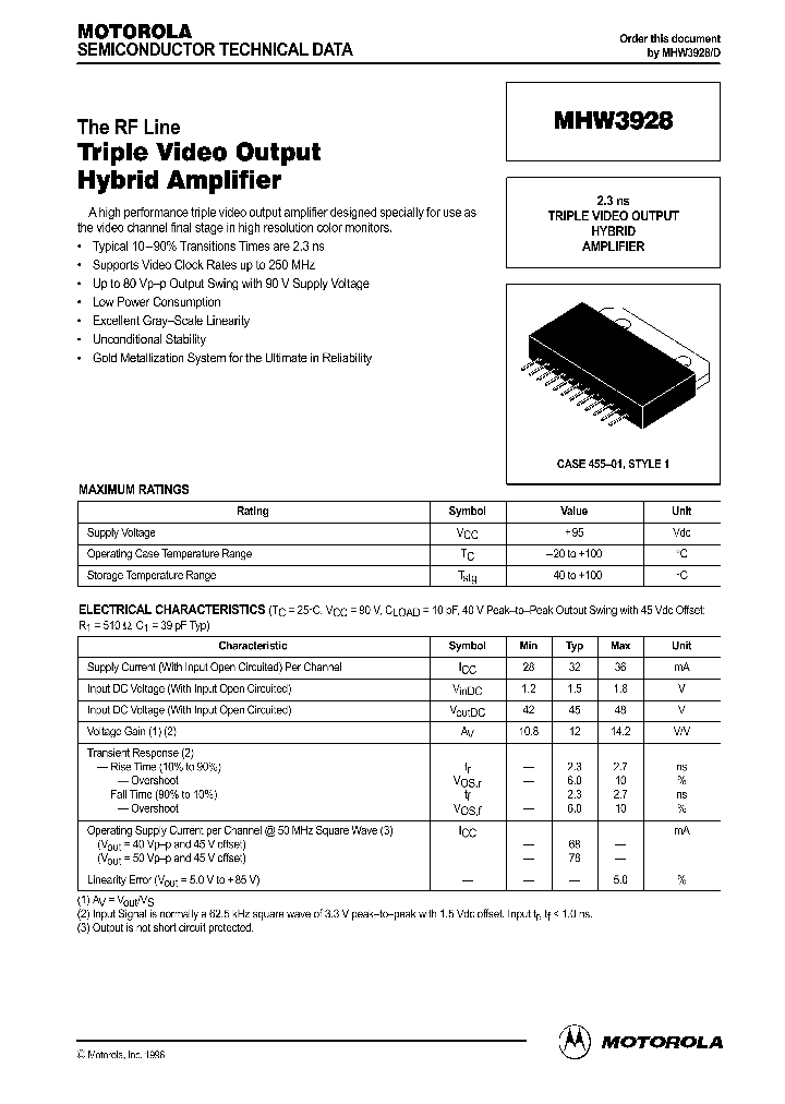 MHW3928_847849.PDF Datasheet