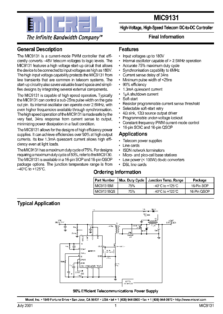 MIC9131_622096.PDF Datasheet