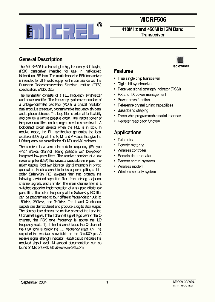 MICRF506_627476.PDF Datasheet