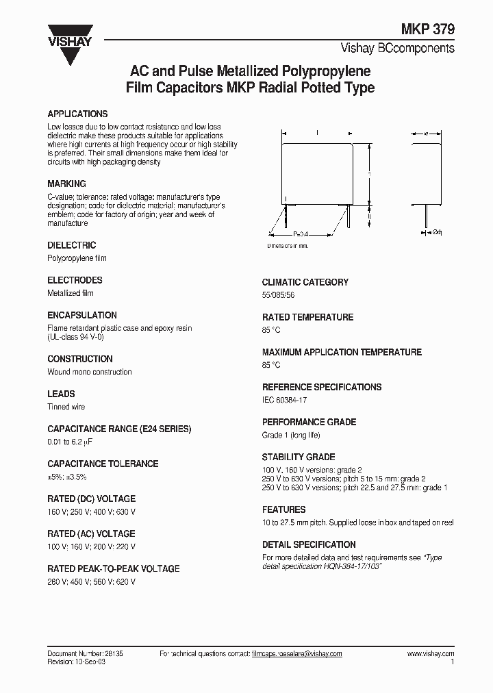 MKP379_691180.PDF Datasheet