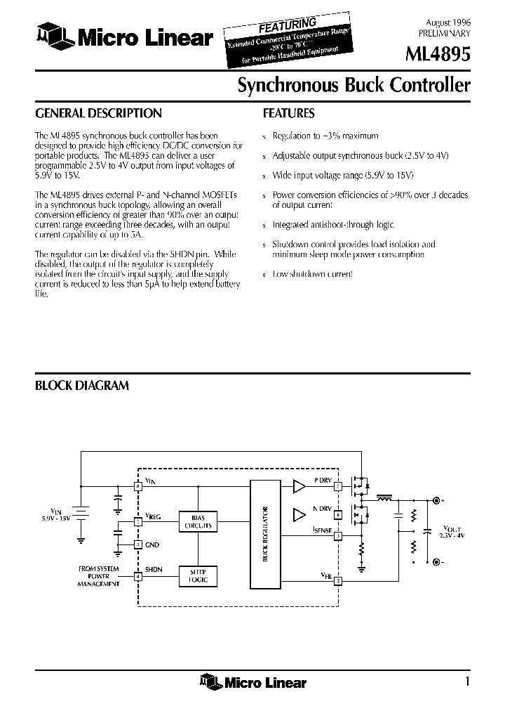 ML4895_883018.PDF Datasheet