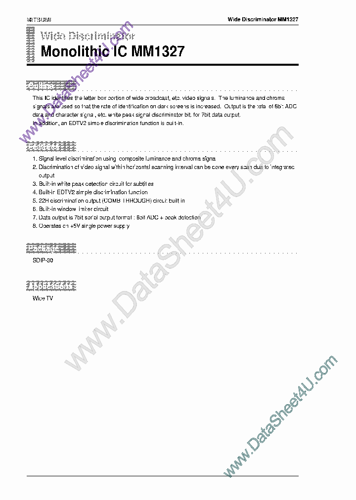 MM1327_844164.PDF Datasheet