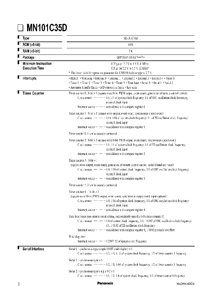 MN101C35D_797643.PDF Datasheet