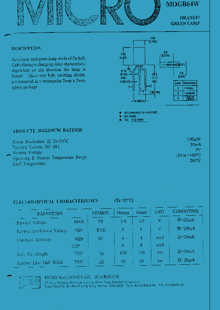 MOGB64W_1017077.PDF Datasheet