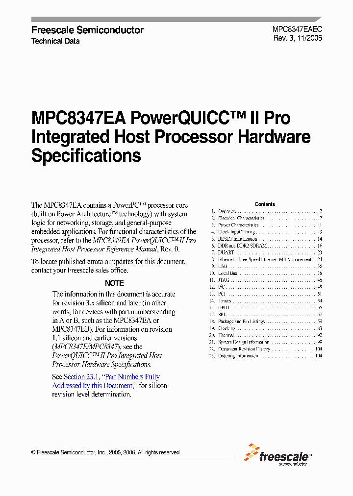 MPC8347EA_689682.PDF Datasheet