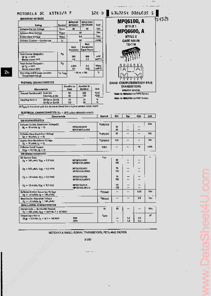 MPQ6100_836835.PDF Datasheet