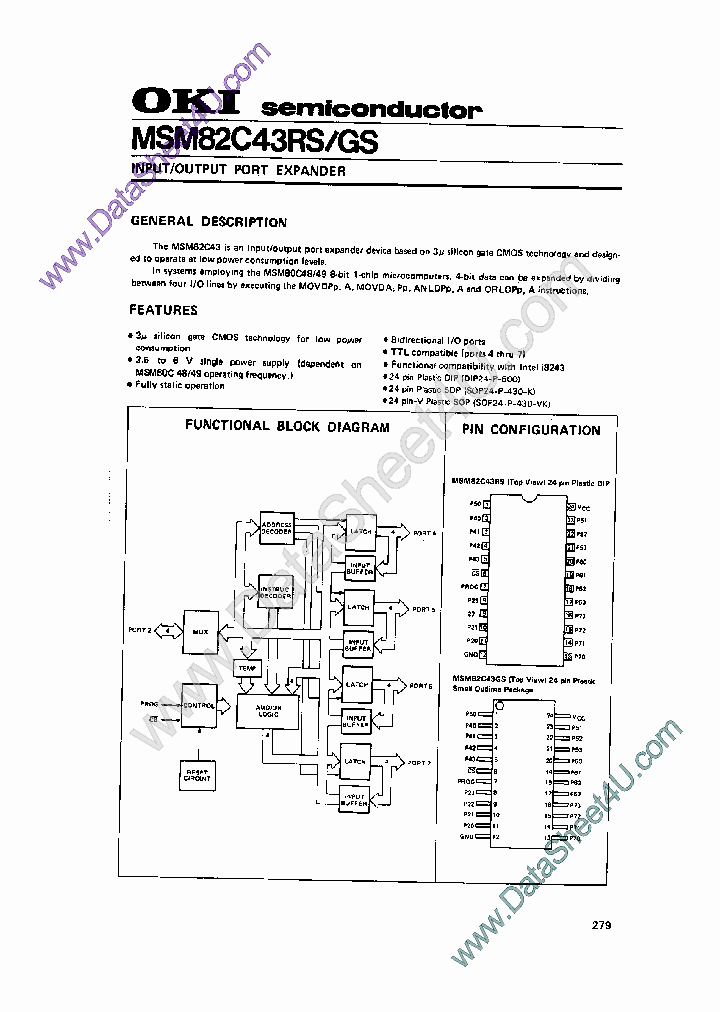 MSM82C43GS_822775.PDF Datasheet