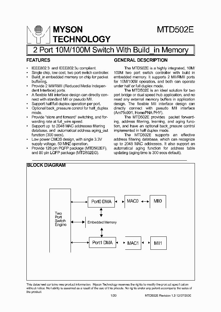 MTD502E_726228.PDF Datasheet