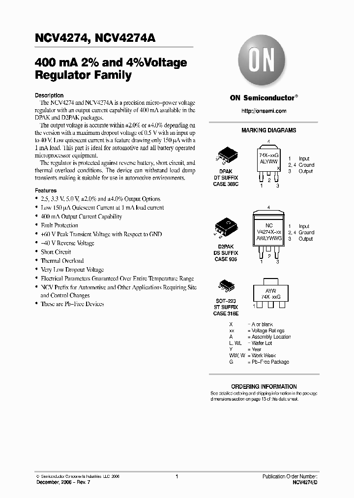 NCV4274ADS50R4G_707599.PDF Datasheet