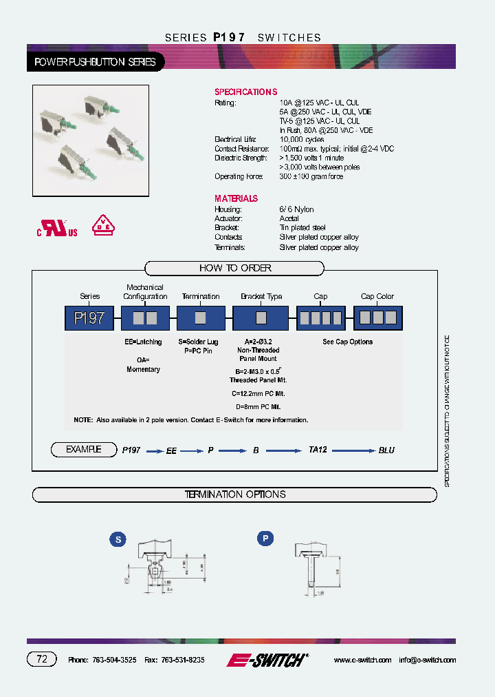 P197EESATA12BLU_698590.PDF Datasheet