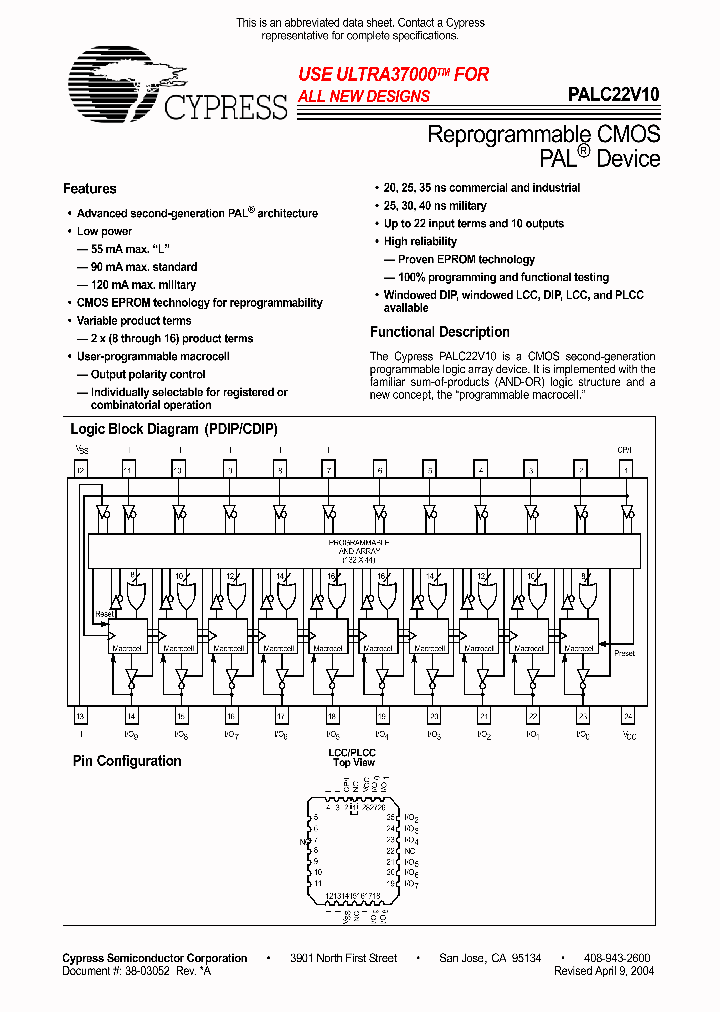 PALC22V10L-25PC_879934.PDF Datasheet