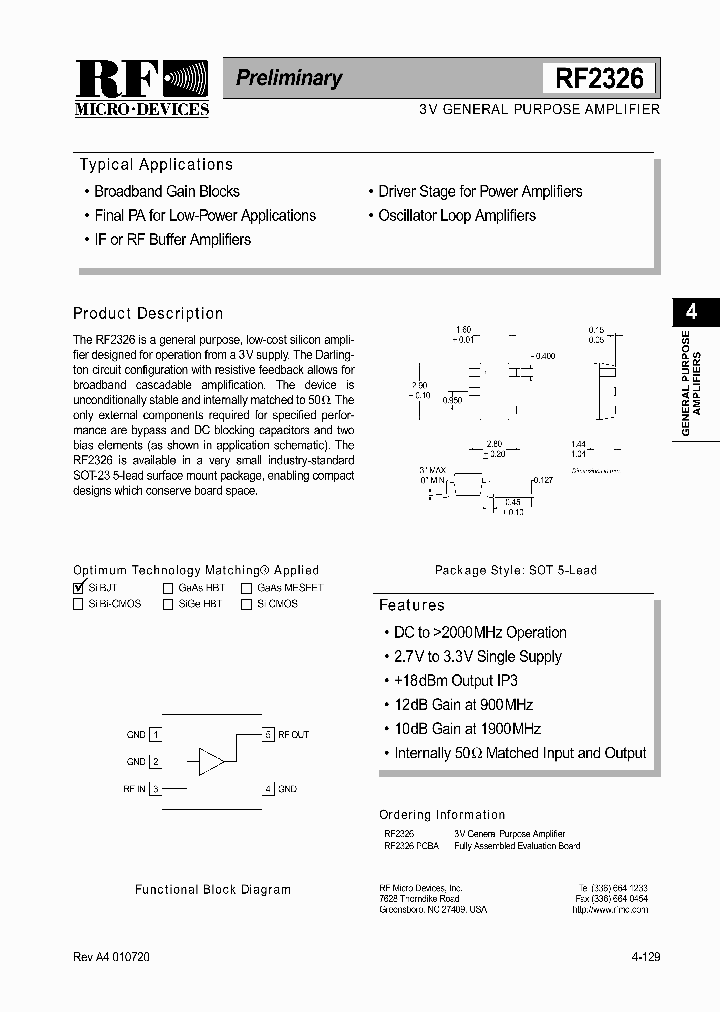 RF2326_790119.PDF Datasheet