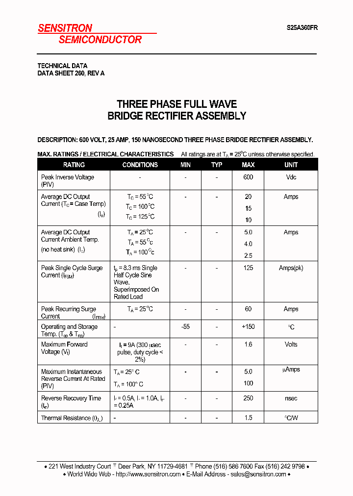 S25A360FR_642041.PDF Datasheet