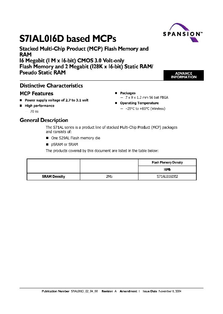 S71AL016D02_669253.PDF Datasheet