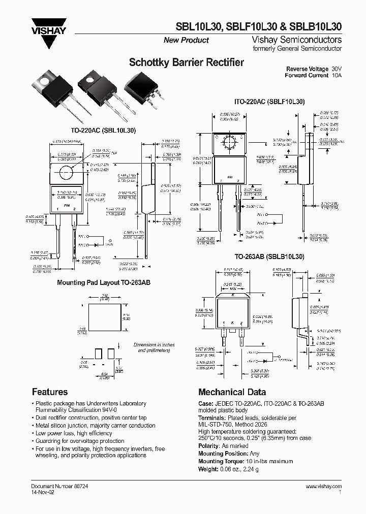 SBLB10L30_853109.PDF Datasheet