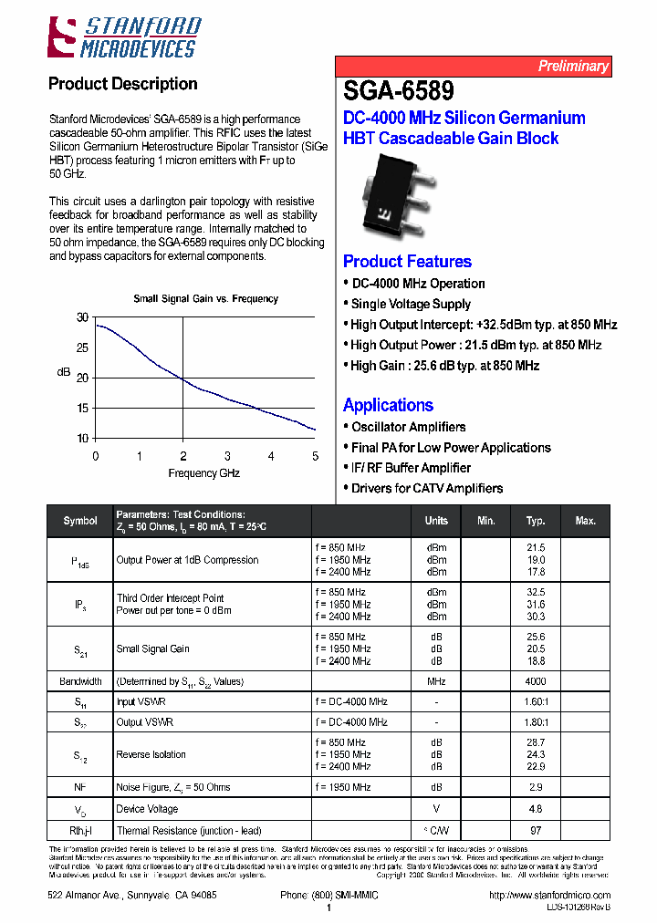SGA-6589_871872.PDF Datasheet