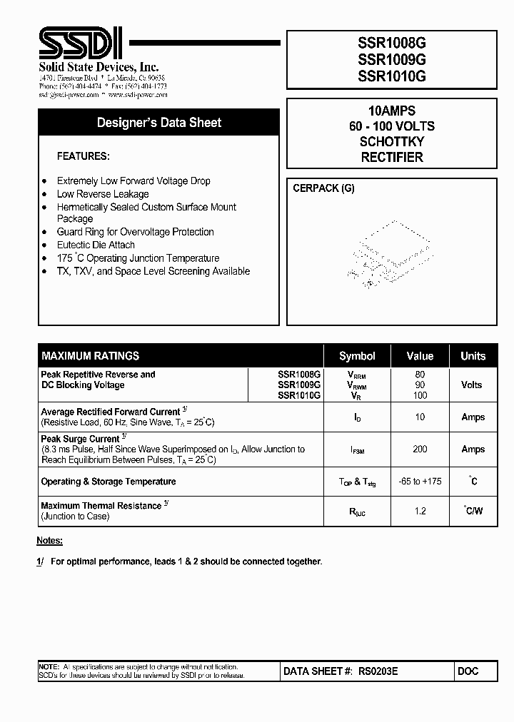 SSR1008G_1020306.PDF Datasheet