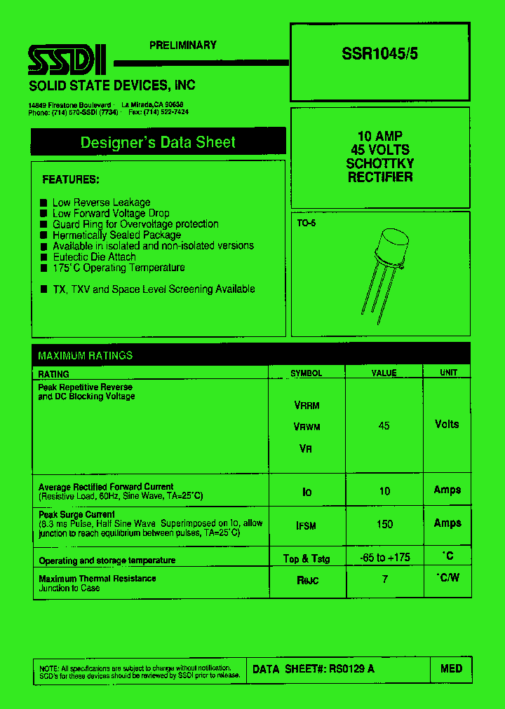 SSR1045-5_1020328.PDF Datasheet