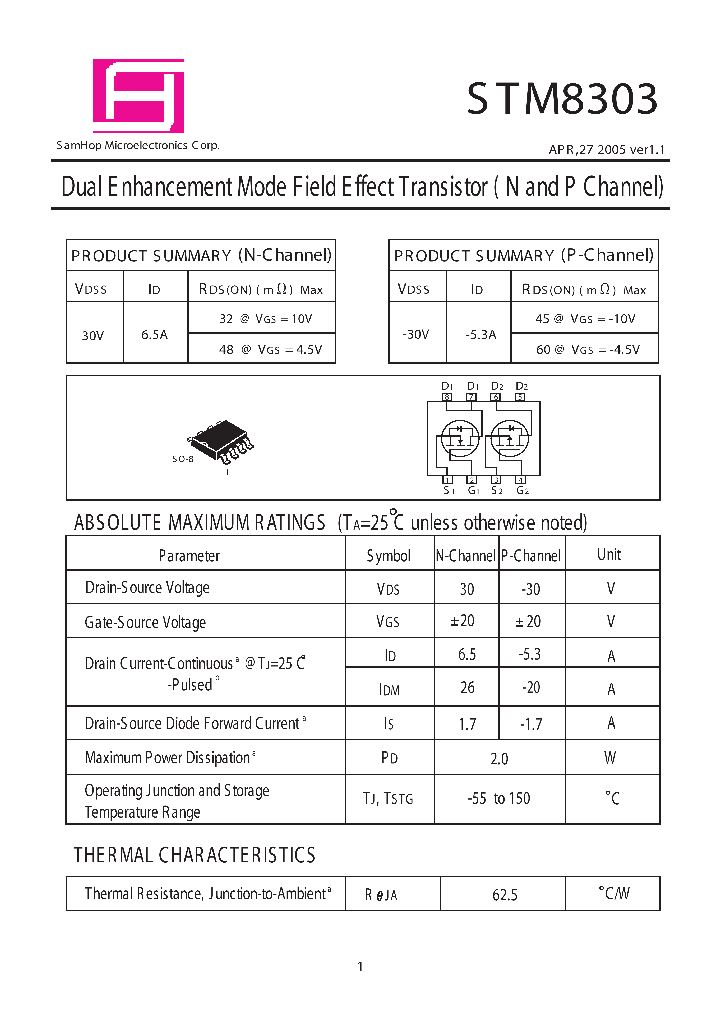 STM8303_1015173.PDF Datasheet