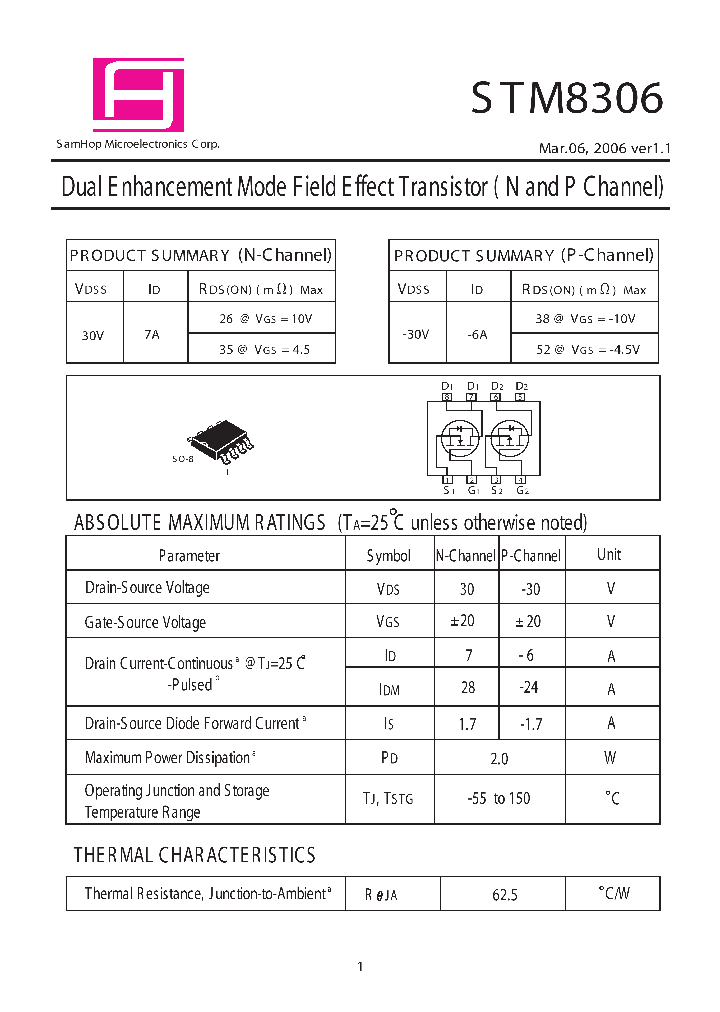 STM8306_1015175.PDF Datasheet