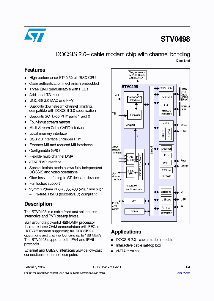 STV0498_1014628.PDF Datasheet