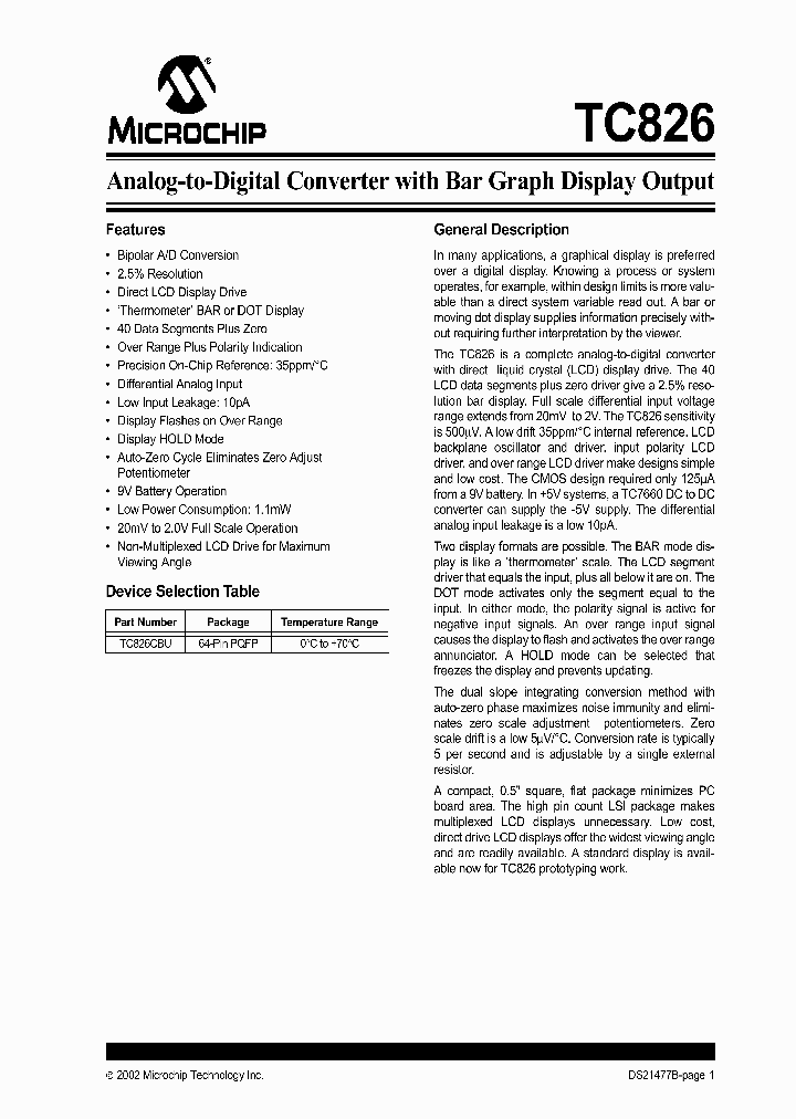 TC826CBU_958368.PDF Datasheet