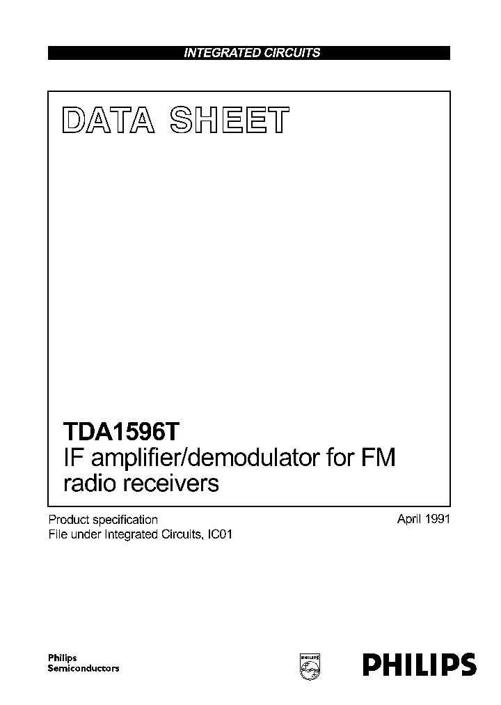 TDA1596T_809491.PDF Datasheet