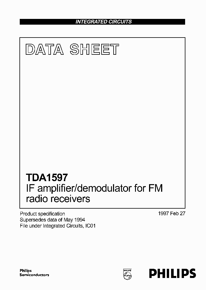 TDA1597T_811154.PDF Datasheet