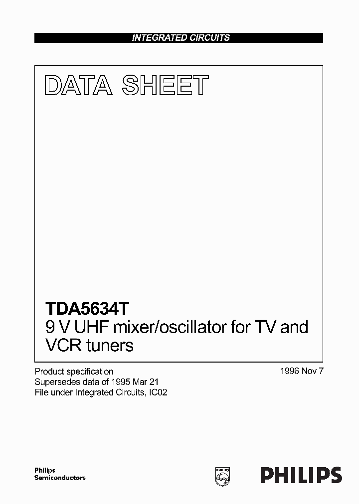 TDA5634T_821162.PDF Datasheet