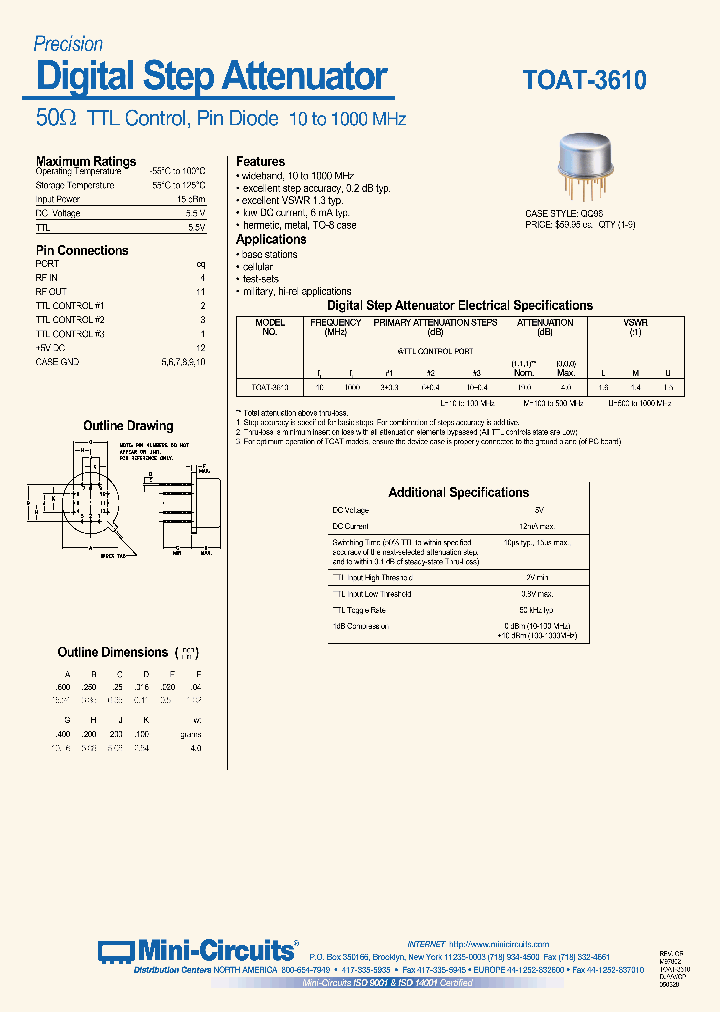 TOAT-3610_901121.PDF Datasheet