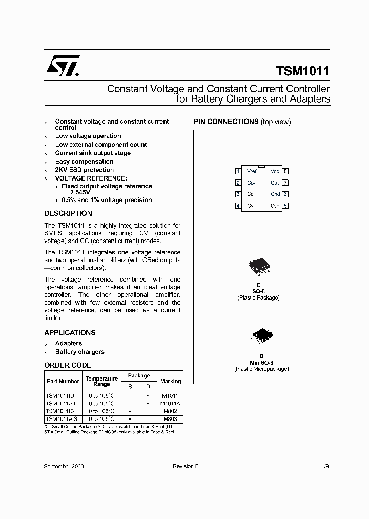 TSM1011AID_864347.PDF Datasheet