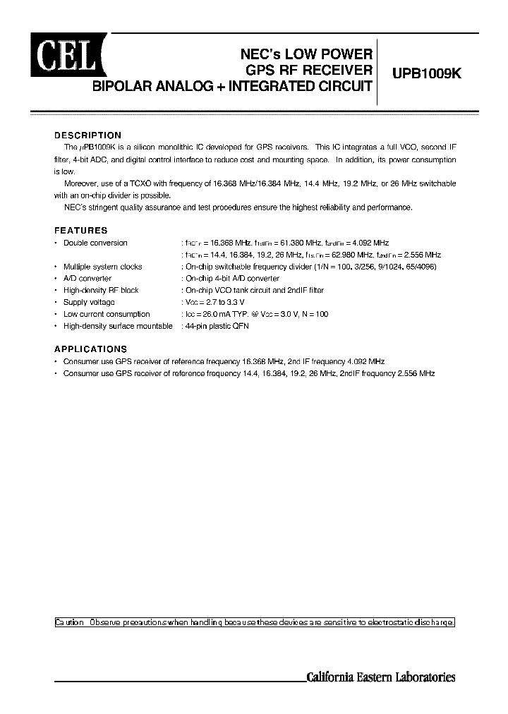 UPB1009K-E1-A_850469.PDF Datasheet