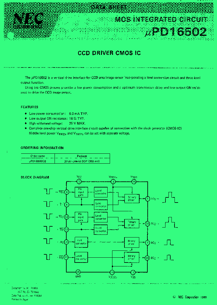 UPD16502_915515.PDF Datasheet
