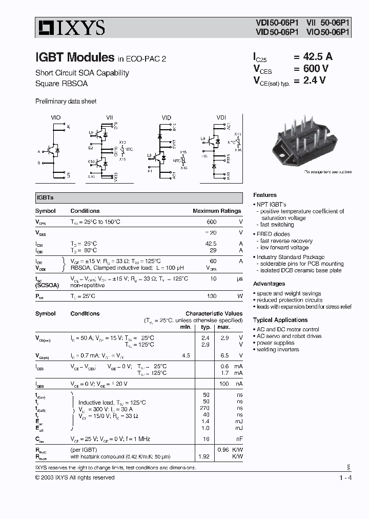 VIO50-06P1_1019221.PDF Datasheet