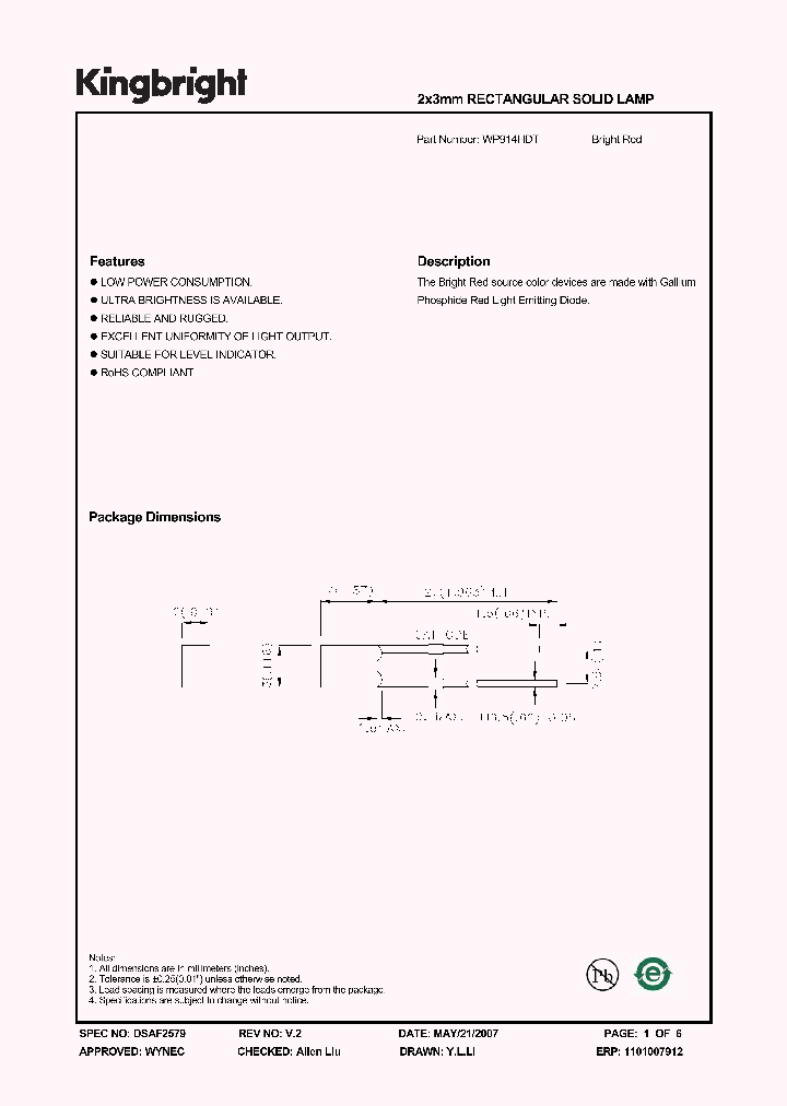 WP914HDT_947724.PDF Datasheet