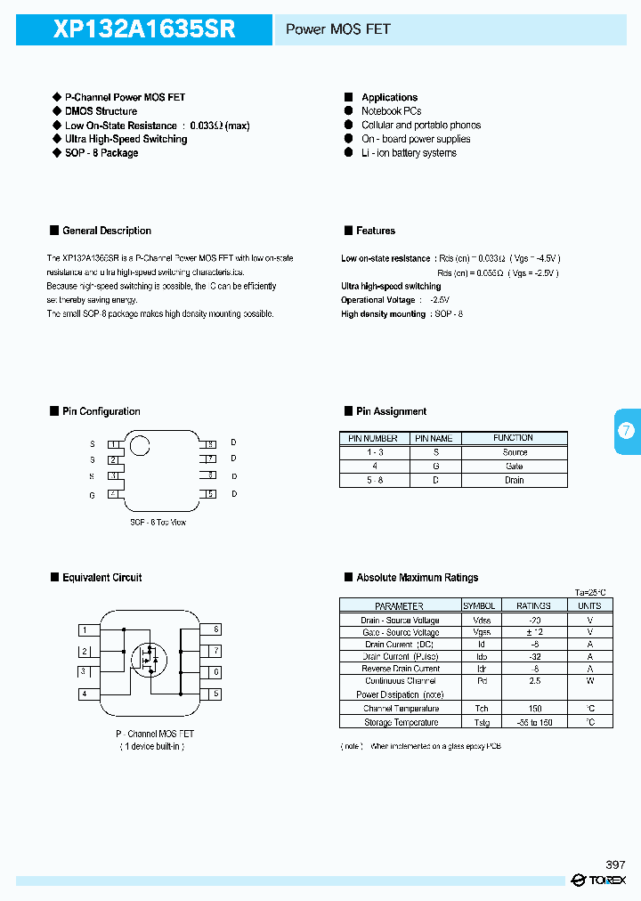 XP132A1635SR_938971.PDF Datasheet