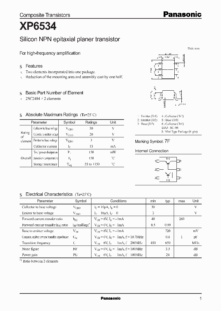 XP6534_1025599.PDF Datasheet