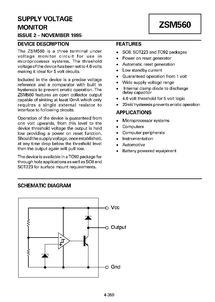 ZSM560_906593.PDF Datasheet