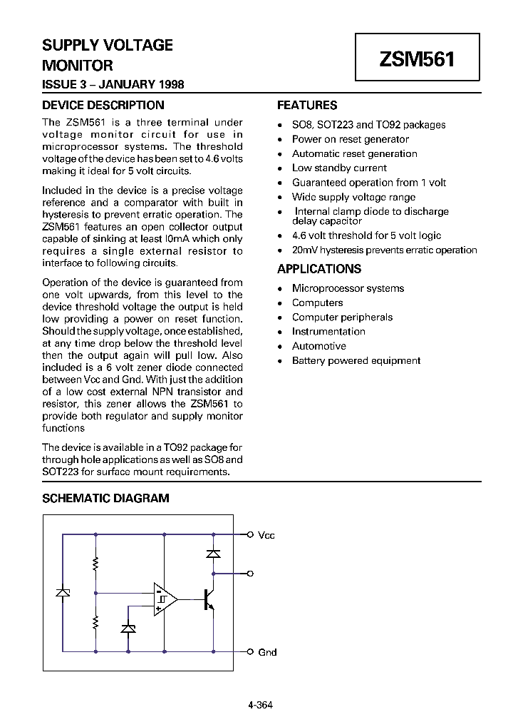 ZSM561C_844151.PDF Datasheet