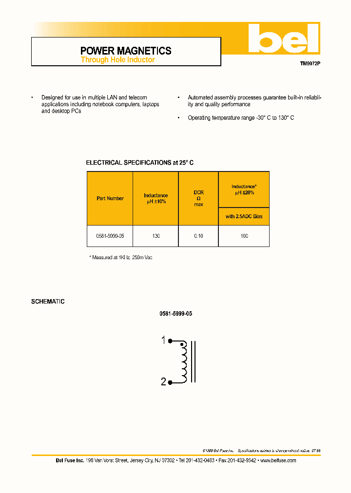 0581-5999-05_1190104.PDF Datasheet