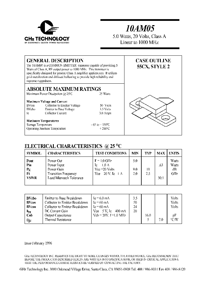10AM05_1190573.PDF Datasheet