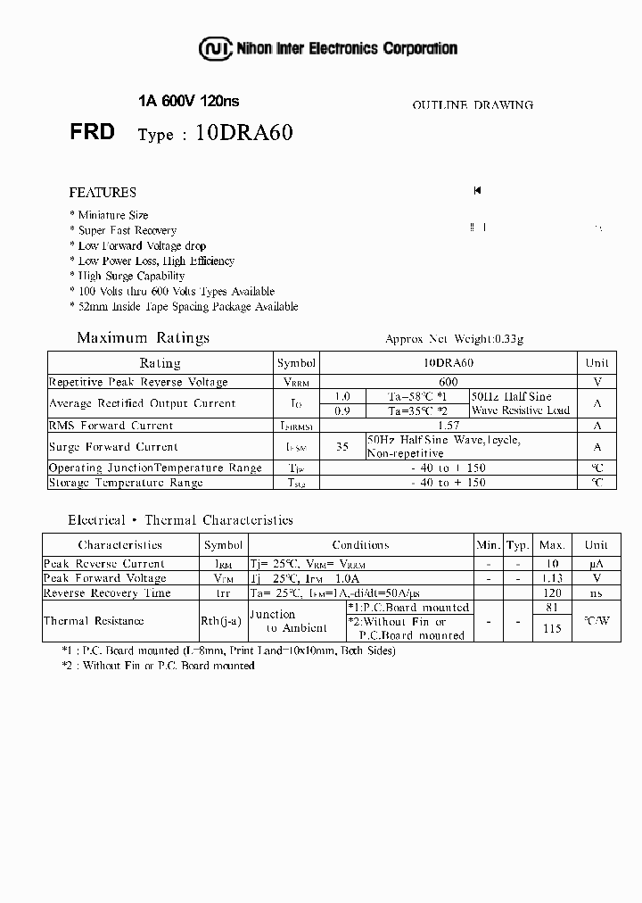 10DRA60_1190602.PDF Datasheet