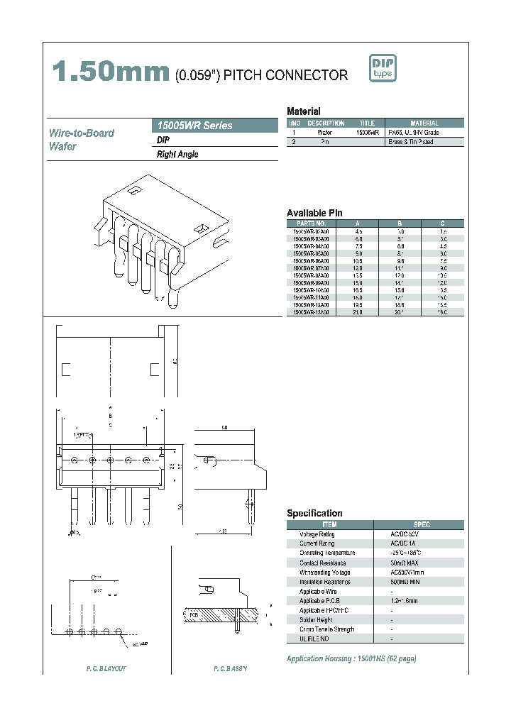 15005WR_1168927.PDF Datasheet