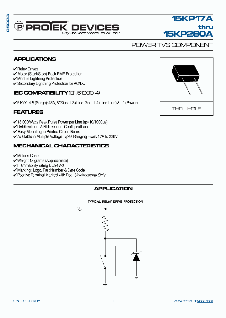 15KP280_1114112.PDF Datasheet