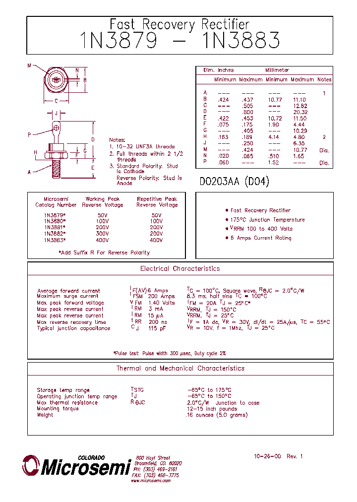 1N3883_1191621.PDF Datasheet