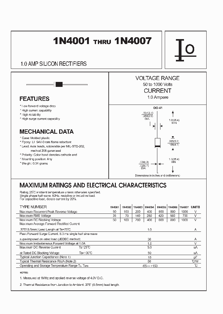 1N4001_1125986.PDF Datasheet